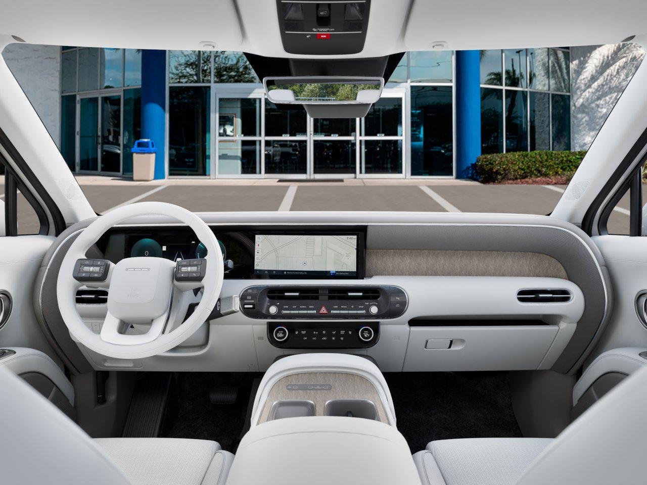 New 2026 Creamy White Pearl Hyundai Blue SEL 7P image 11