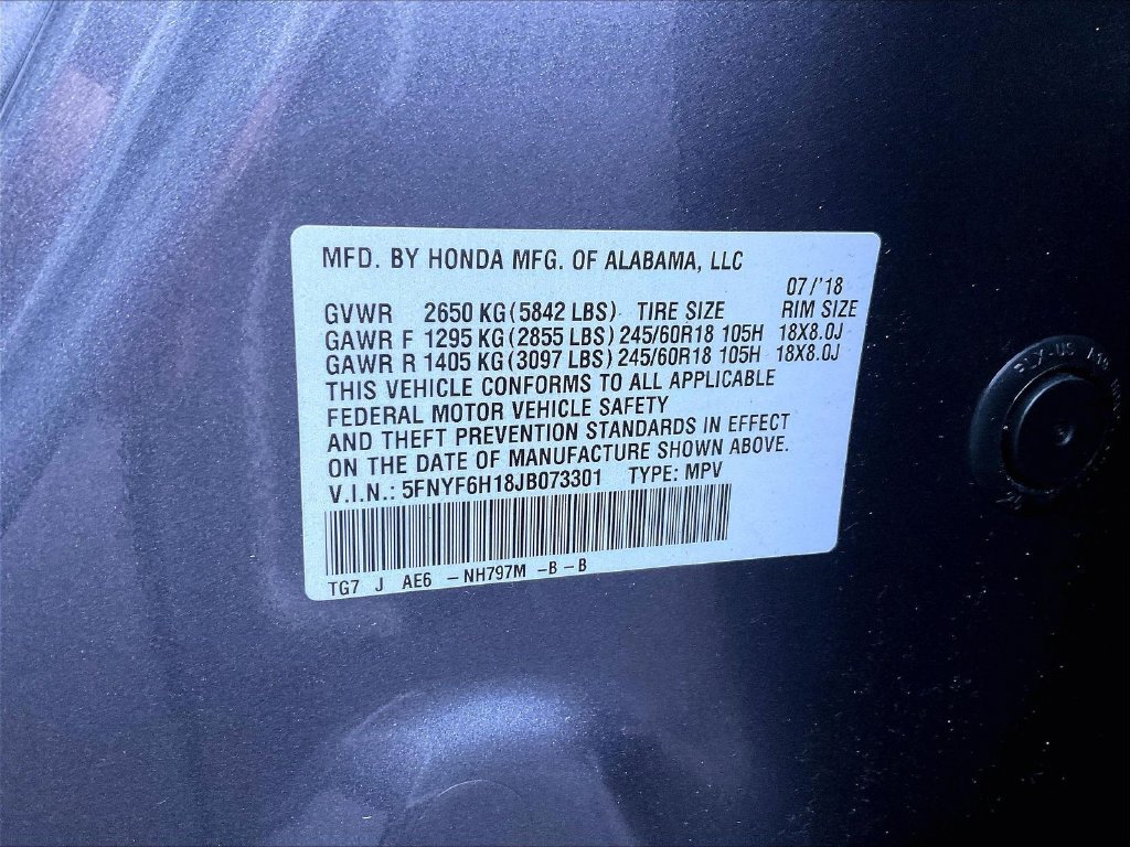 Used 2018 Gray Honda LX image 36