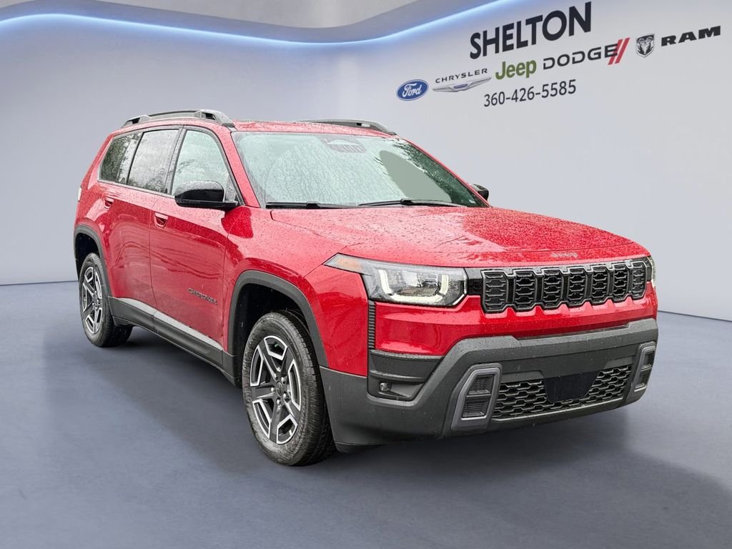 New 2026 Red Hot Pearl-Coat Exterior Paint Jeep Limited image 8