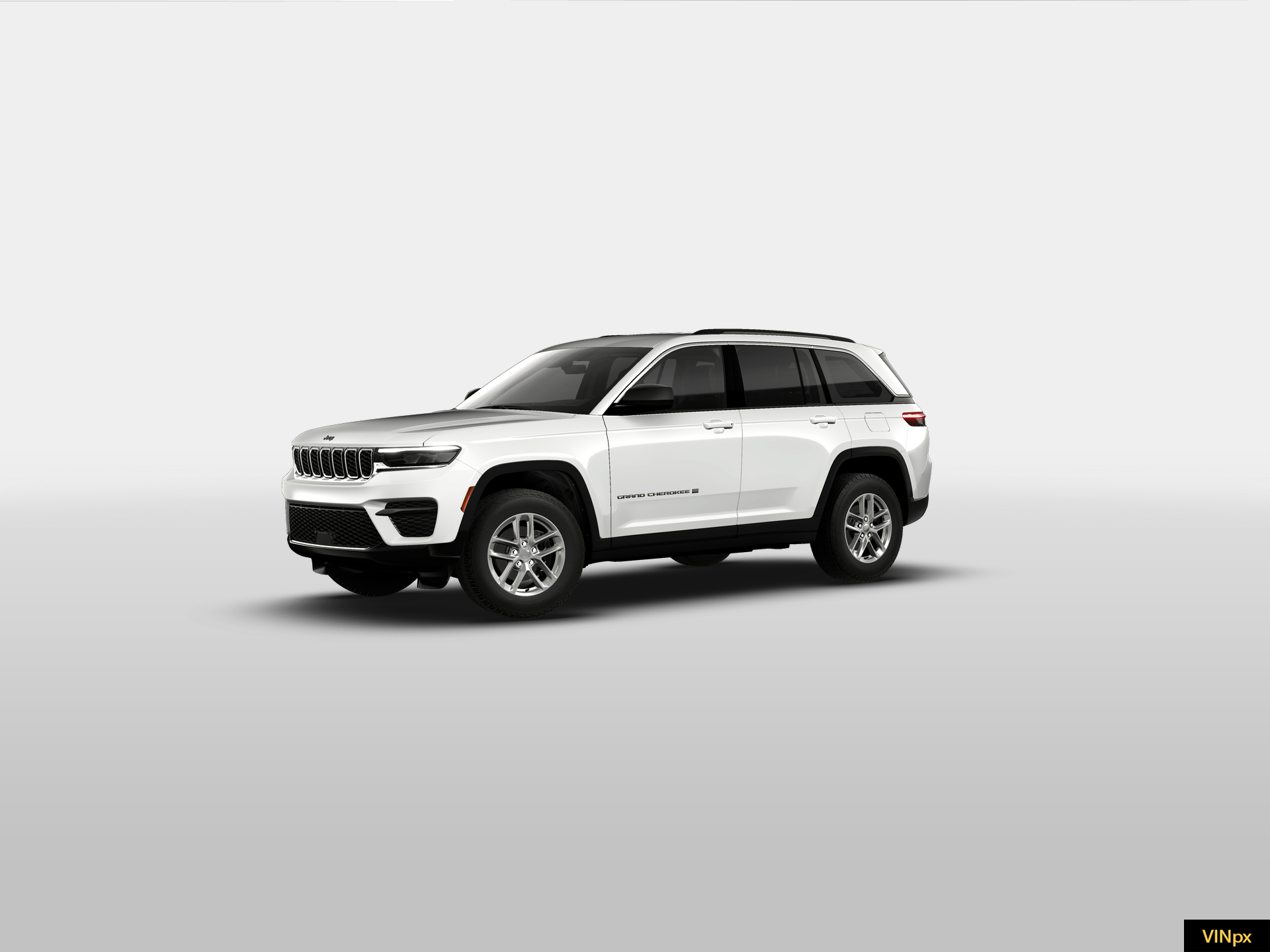 New 2026 Bright White Clear-Coat Exterior Paint Jeep Laredo image 2