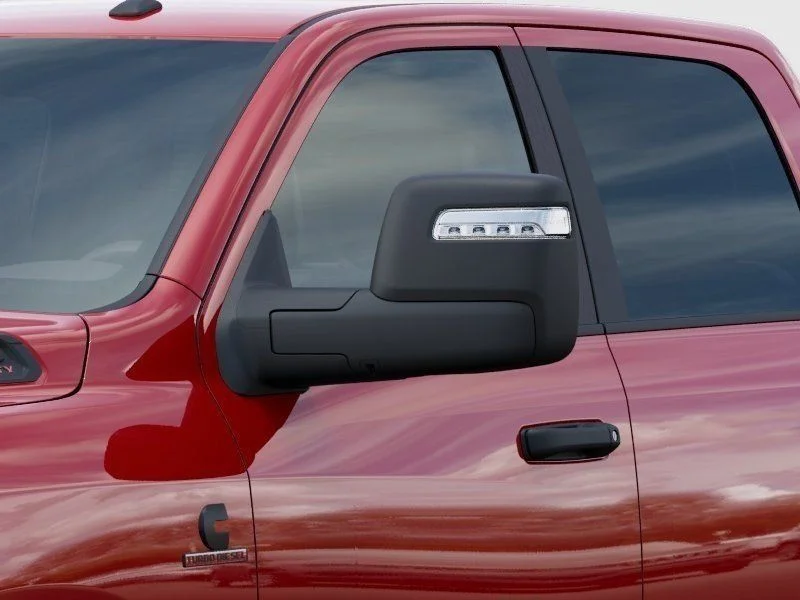 New 2026 Flame Red Clear-Coat Exterior Paint RAM Big Horn image 9