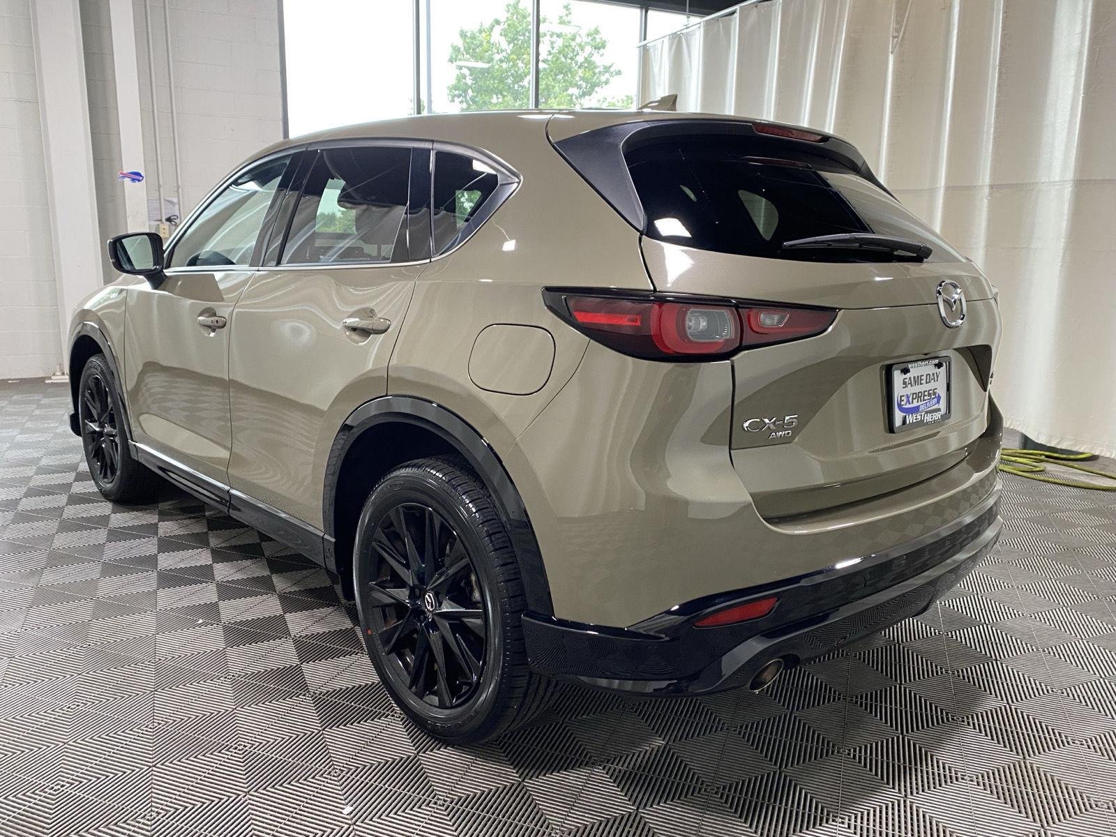 Certified Used 2024 Zircon Sand Metallic Mazda 2.5 Carbon Turbo image 5