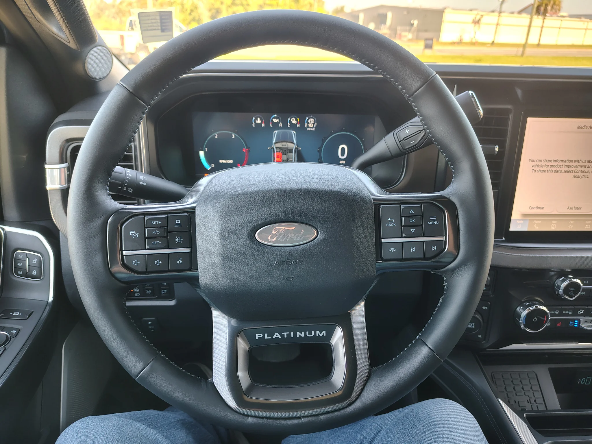 New 2027 Glacier Gray Metallic Tri-Coat Ford F-350® Platinum® image 21