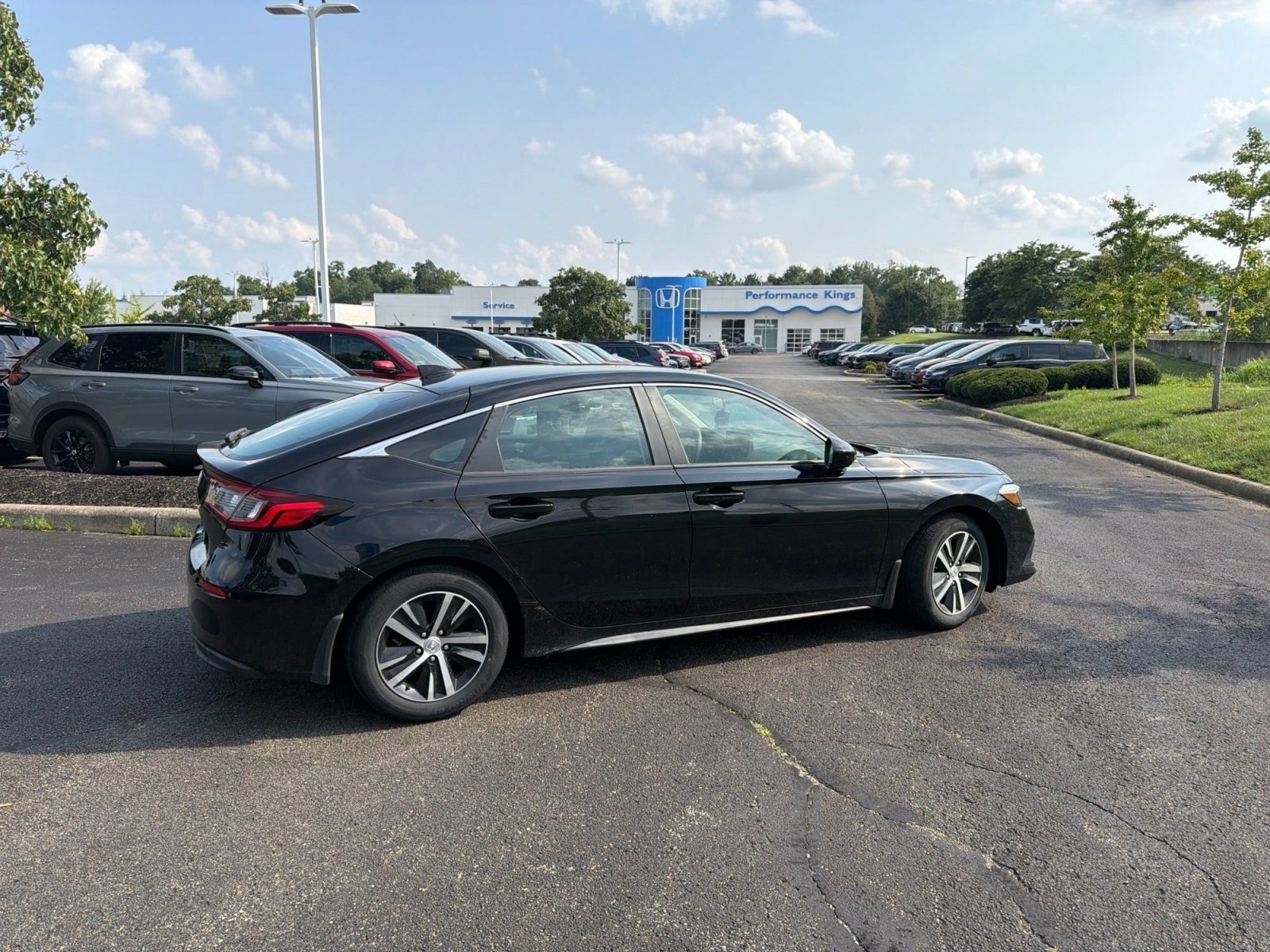 Certified Used 2023 Crystal Black Pearl Honda LX image 16
