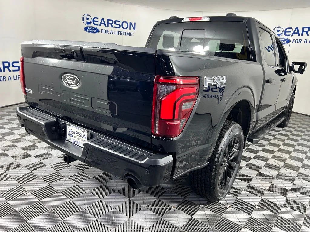 New 2026 Agate Black Metallic Ford Lariat image 7