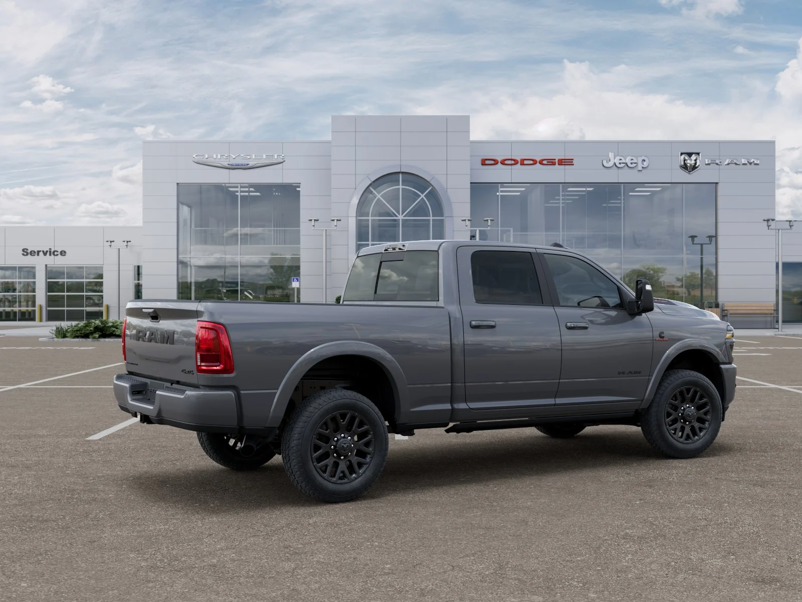 New 2026 Ceramic Gray Clear-Coat Exterior Paint RAM Limited image 66