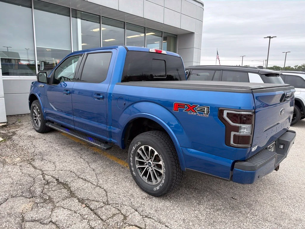 Certified Used 2018 Blue Ford XLT image 4