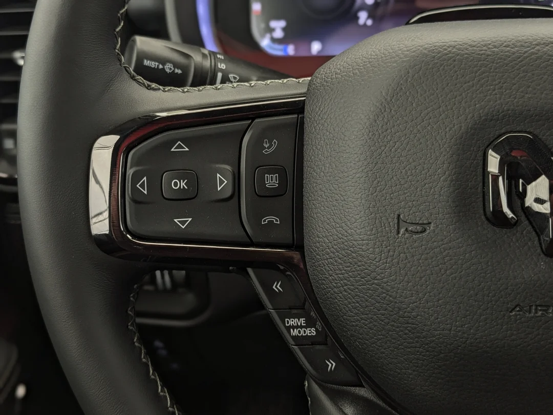 New 2026 Red RAM Limited - - 5.7L HEMI V8 - Night Edition - Limited Lvl A Grp - 14.4 Uconnect NAV & More! image 17