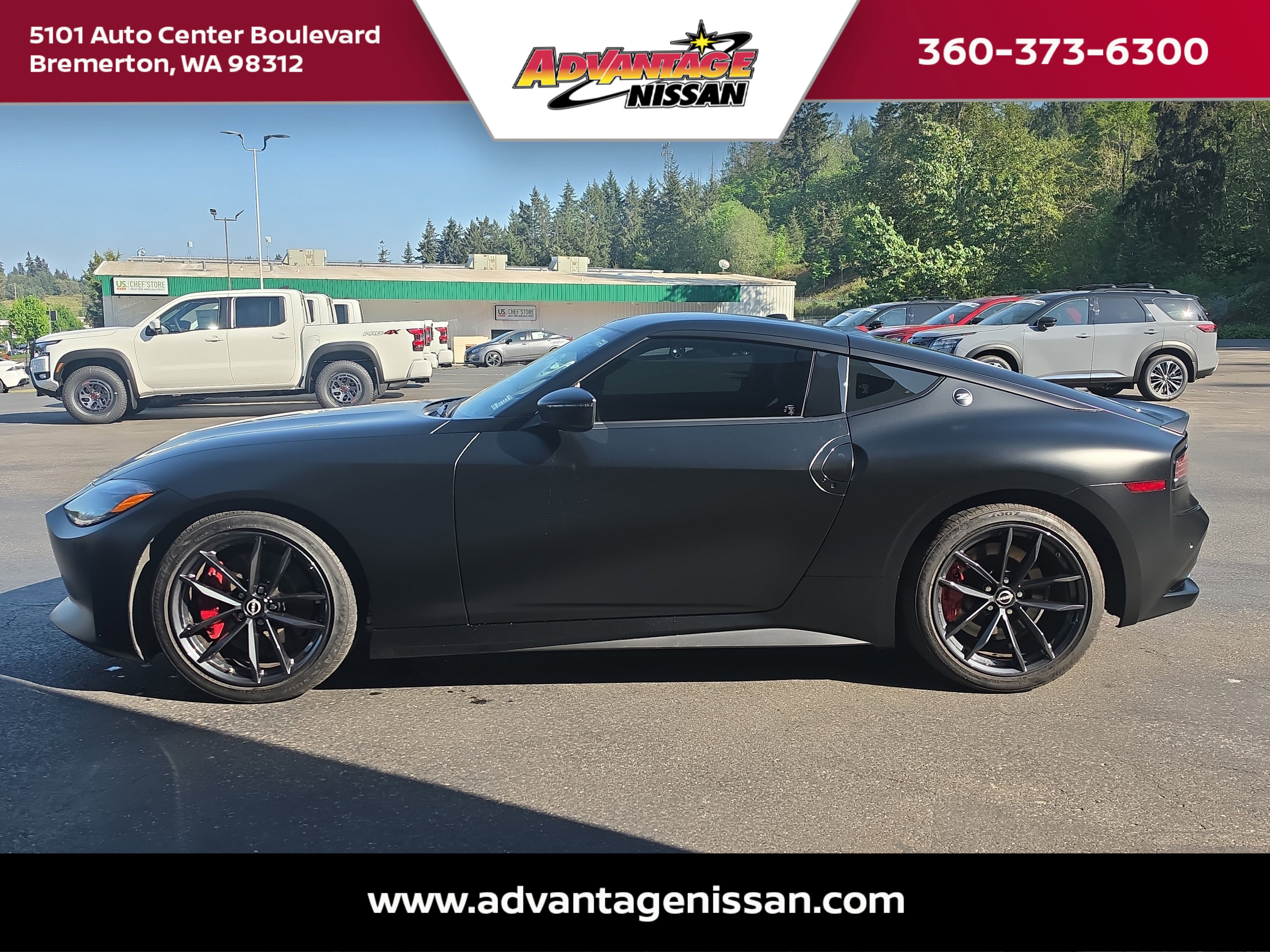 Used 2024 Black Diamond Pearl Nissan Performance image 8