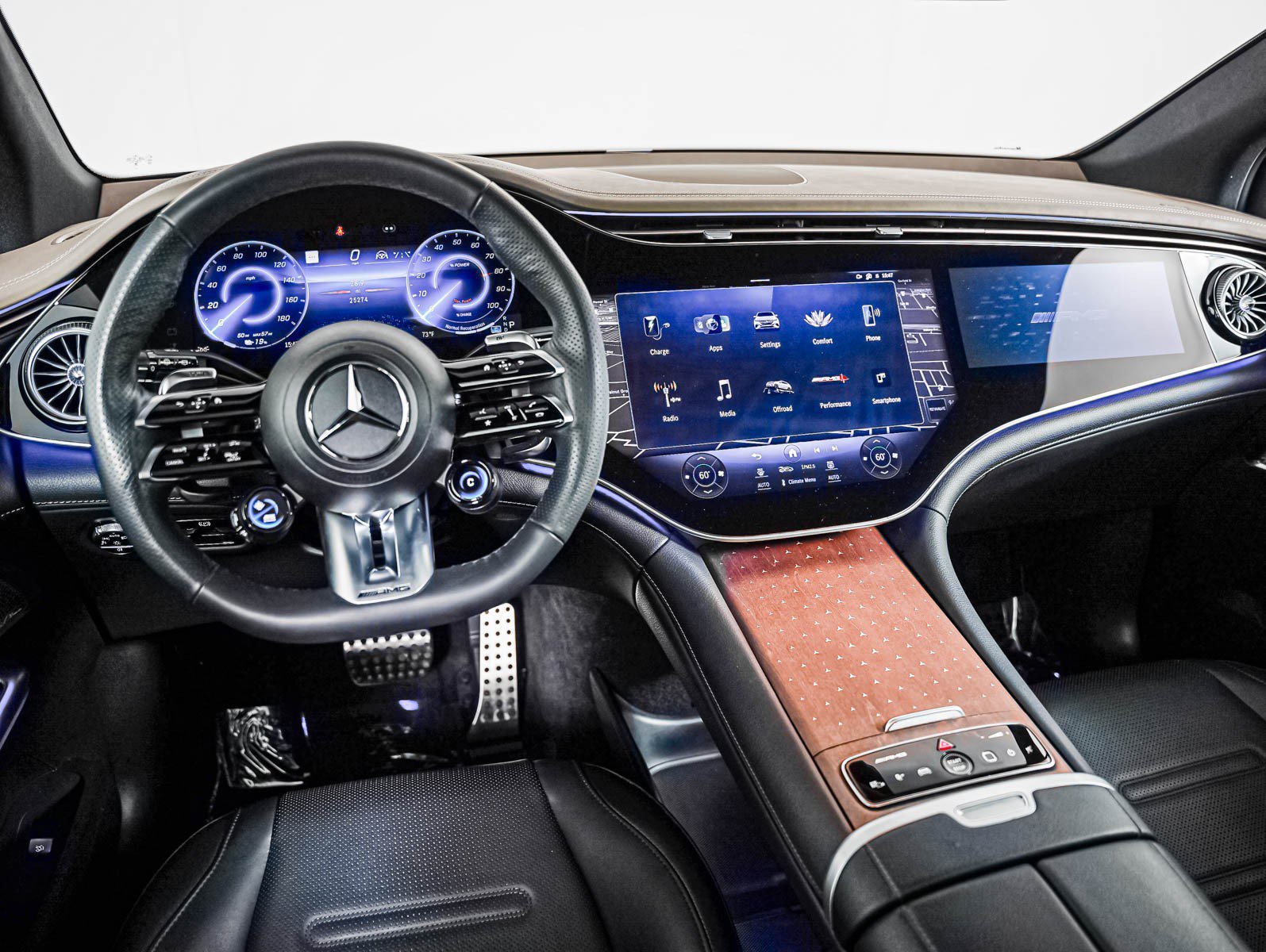 Certified Used 2024 Twilight Blue Metallic Mercedes-Benz AMG® EQE 4MATIC+ SUV image 16