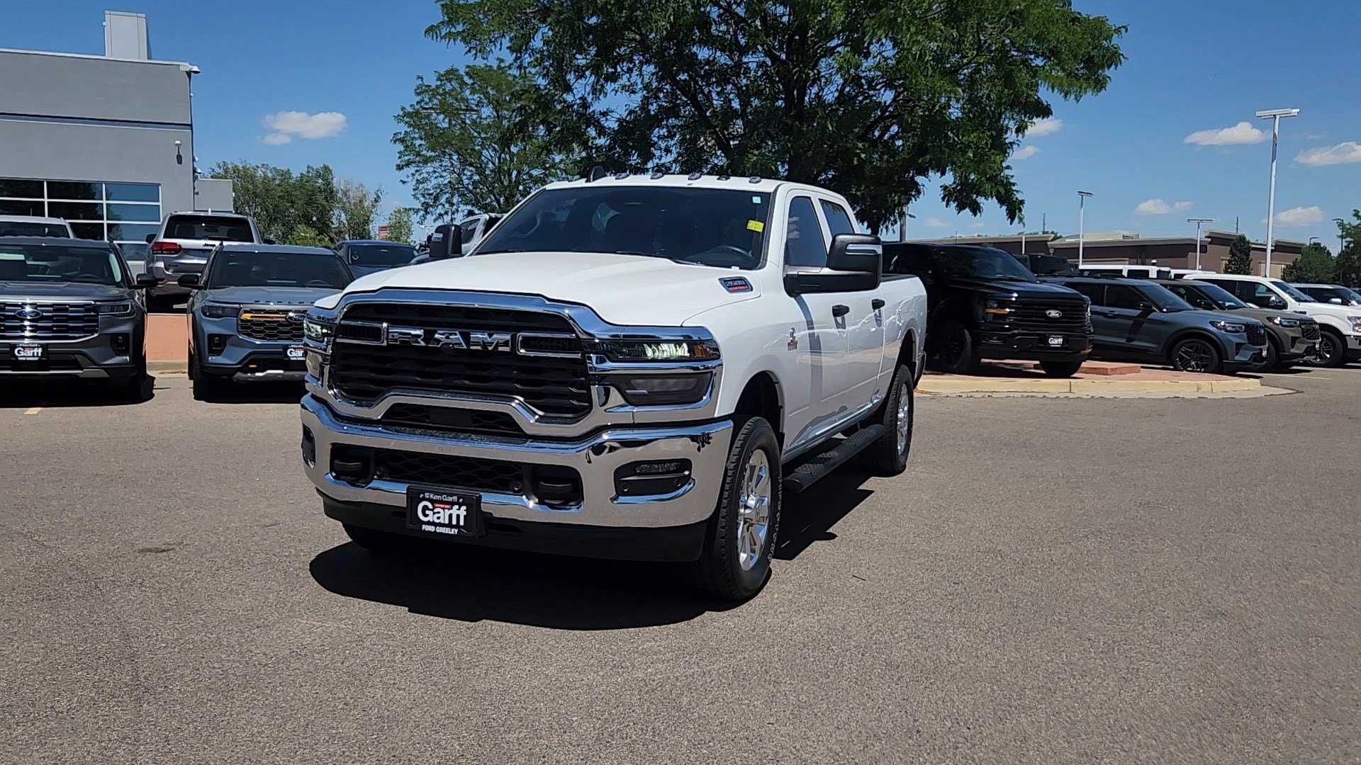Used 2025 Bright White Clearcoat Ram Tradesman image 2