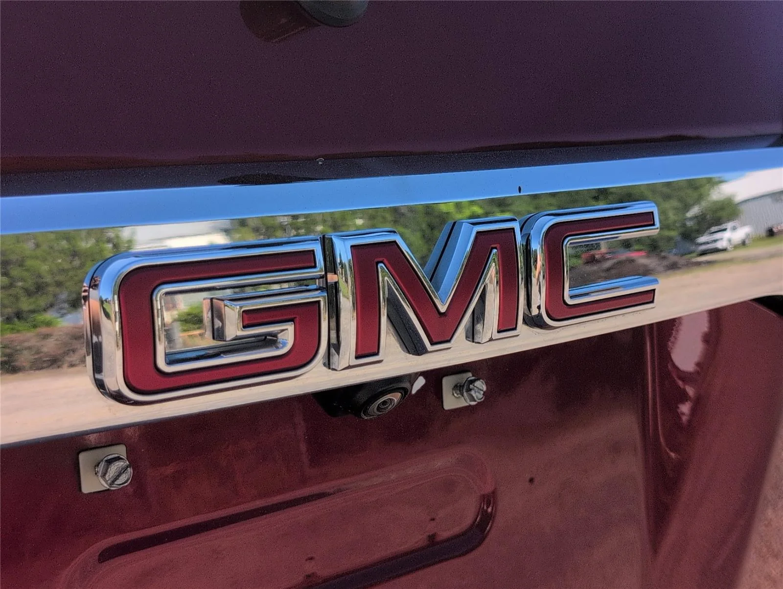 Used 2023 Volcanic Red Tintcoat GMC Denali image 34