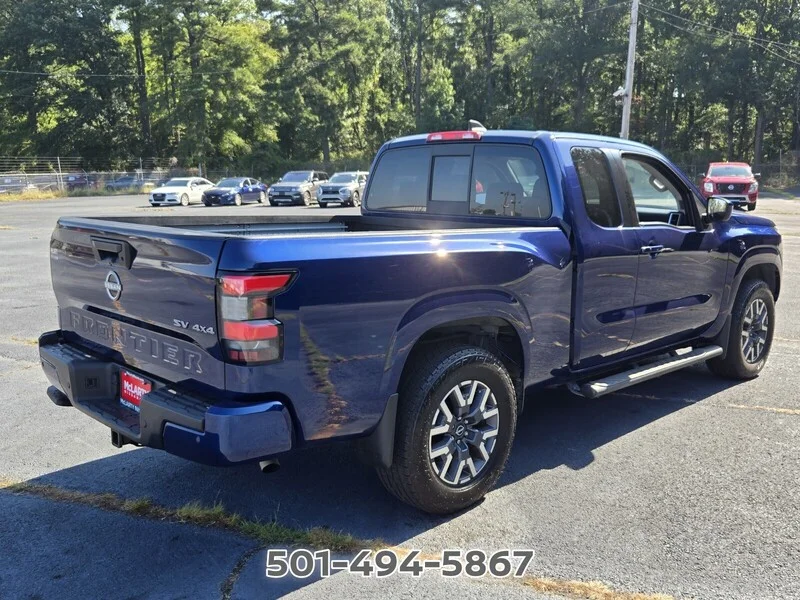 Used 2022 Deep Blue Pearl NISSAN SV image 5