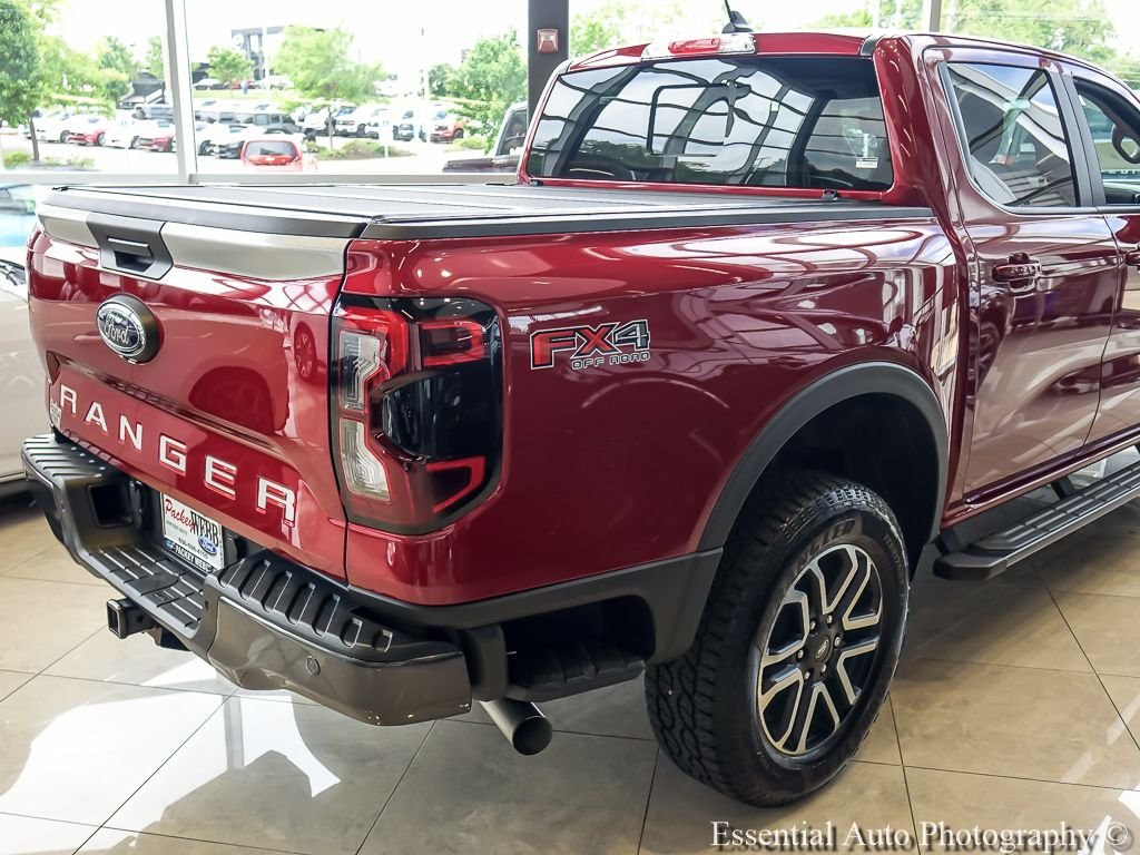 Certified Used 2025 Ruby Red Metallic Ford Lariat image 9
