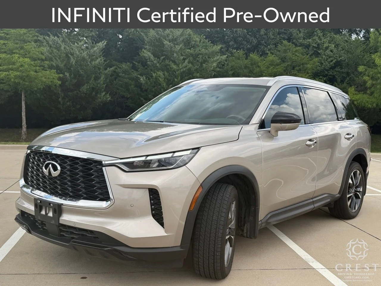 Certified Used 2024 Warm Titanium INFINITI LUXE image 5