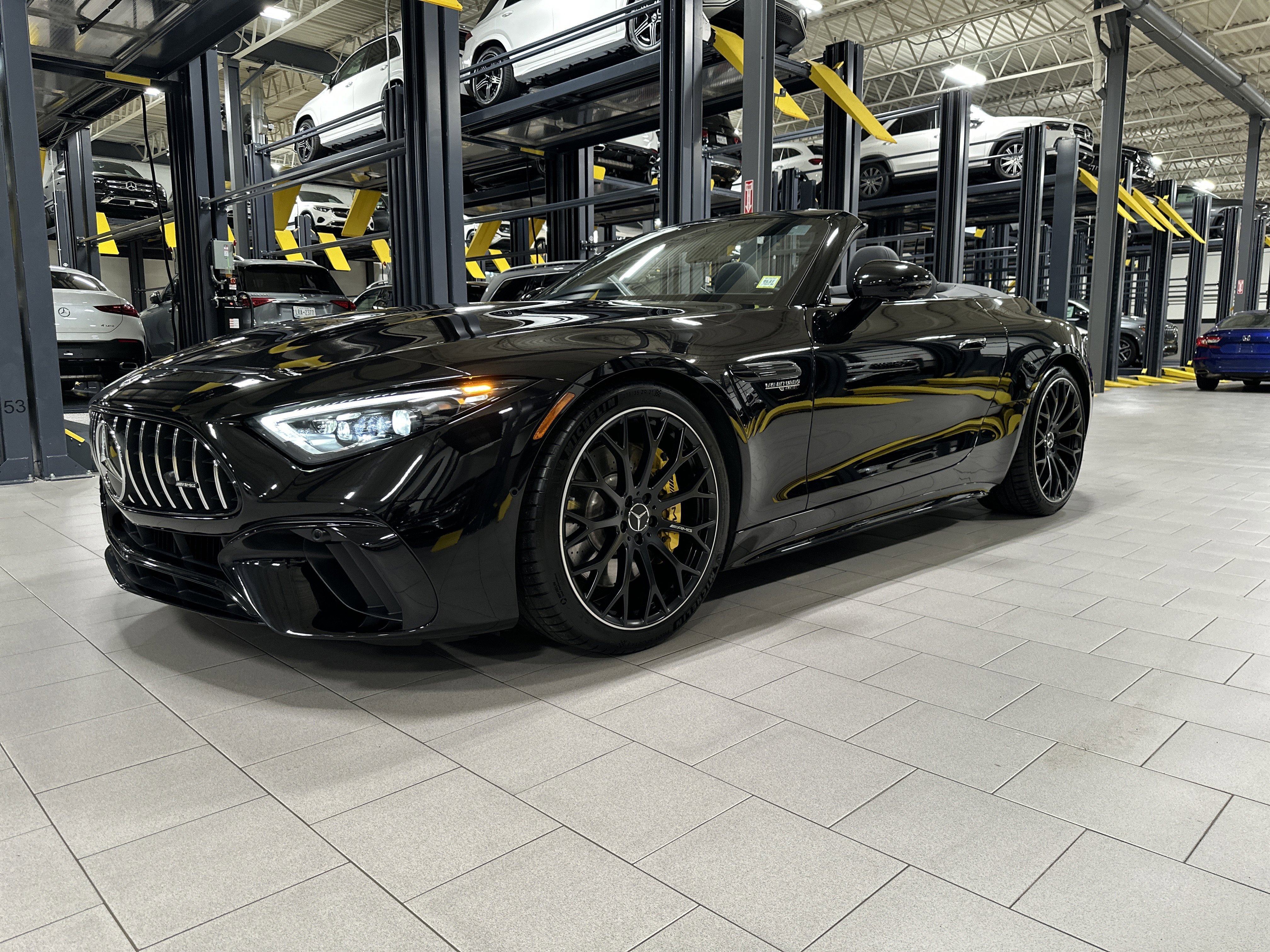 Certified Used 2022 Obsidian Black Metallic Mercedes-Benz AMG® SL 63 image 47