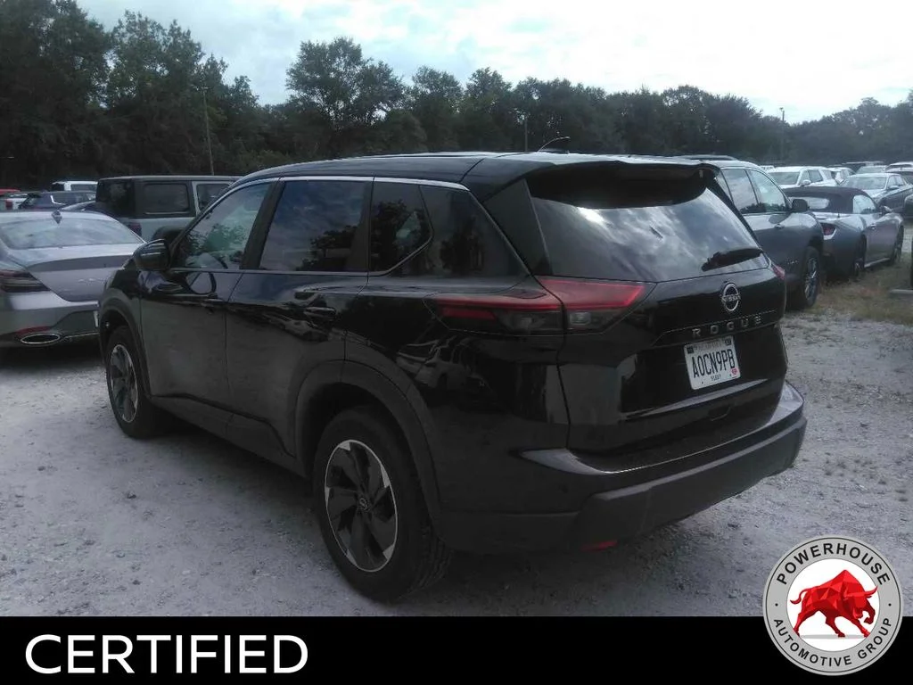 Used 2025 Black Nissan SV image 2