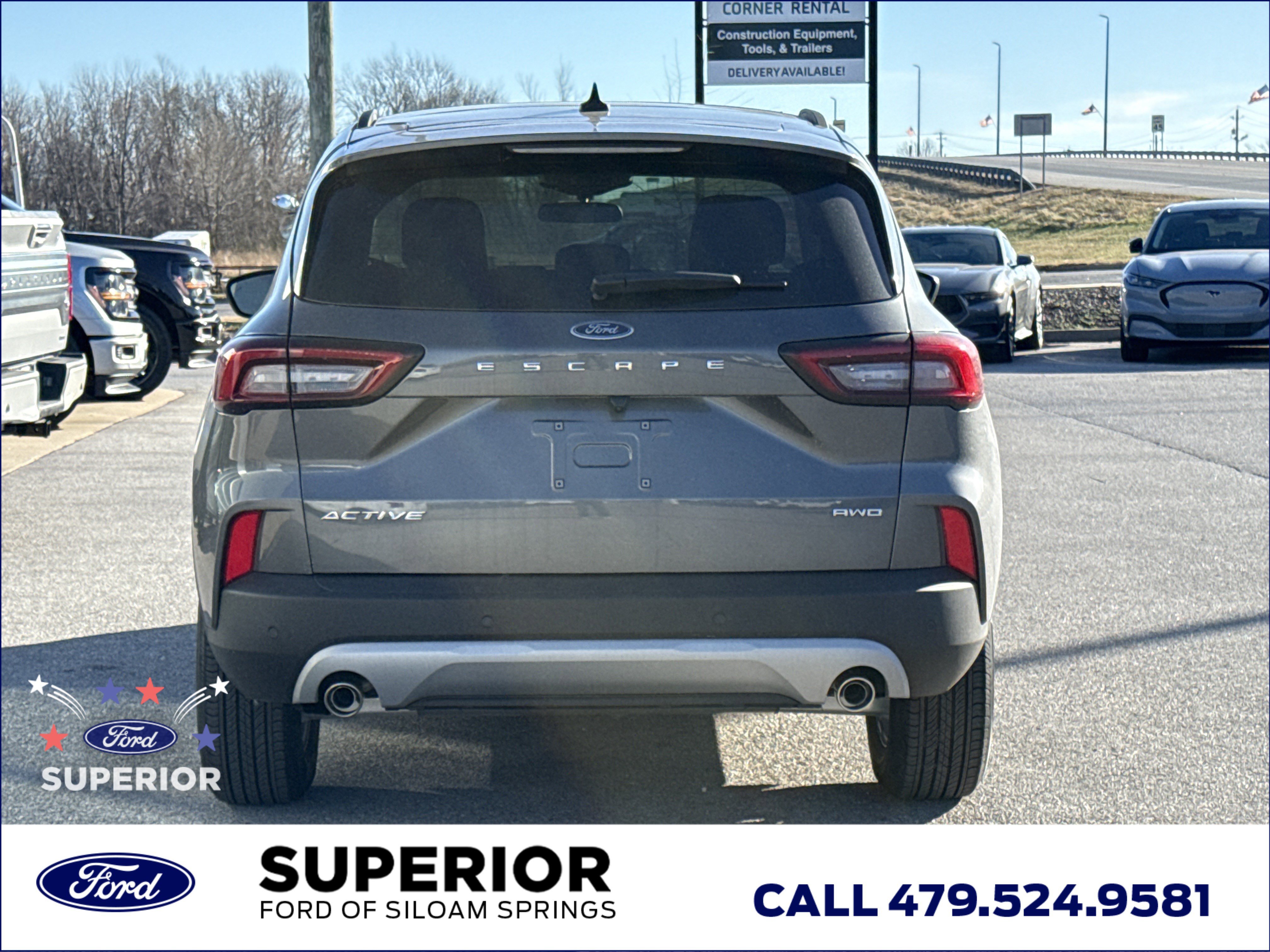 New 2026 Carbonized Gray Metallic Ford Active AWD image 5
