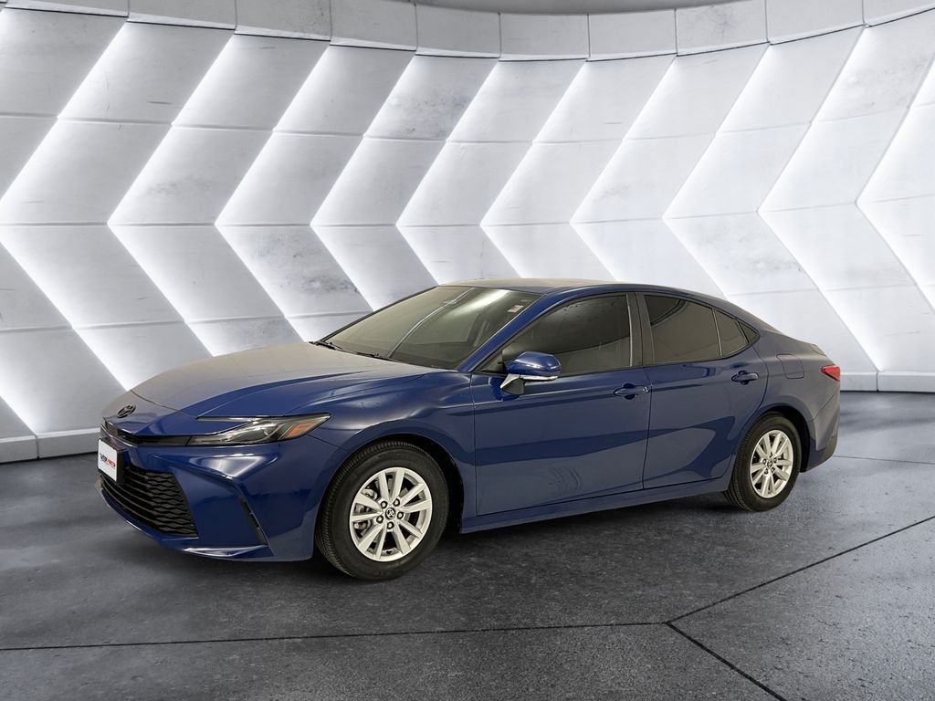 Used 2025 Blue Toyota LE image 3