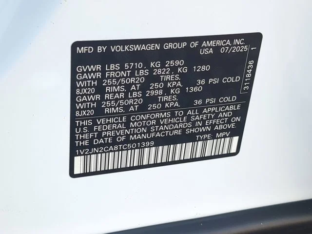 2026 Volkswagen Atlas SE w/Tech - Photo 35
