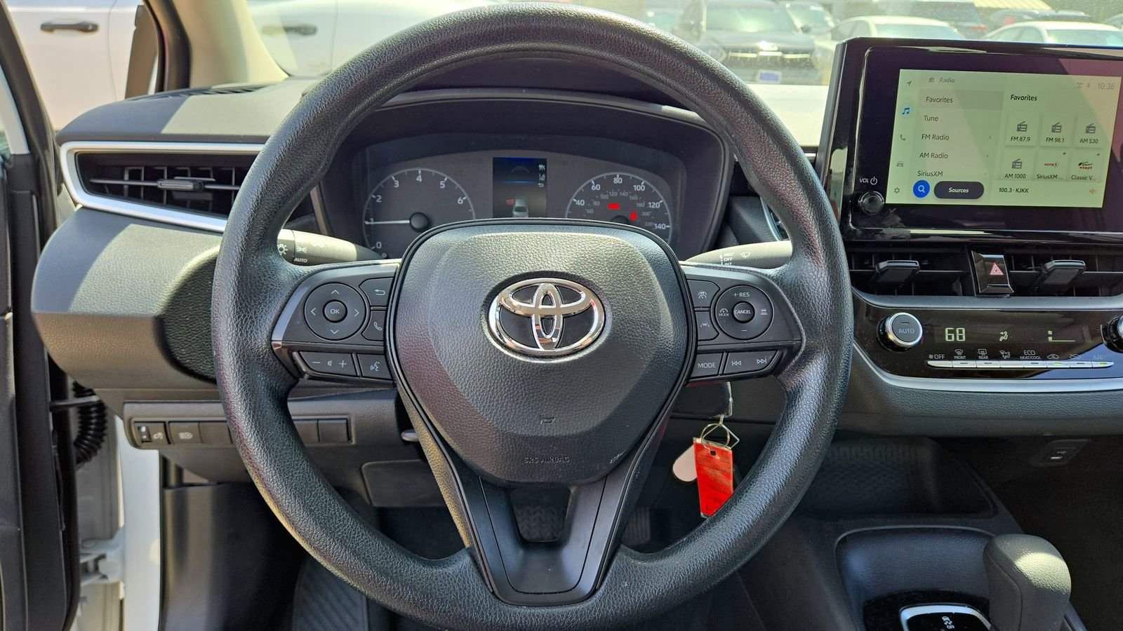 Used 2025 White Toyota LE image 11