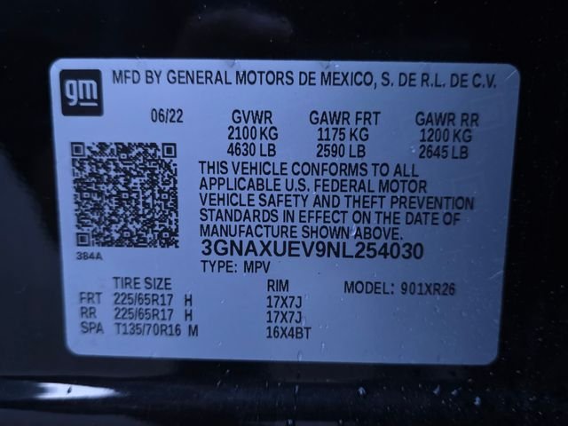 Used 2022 Black Chevrolet LT image 3