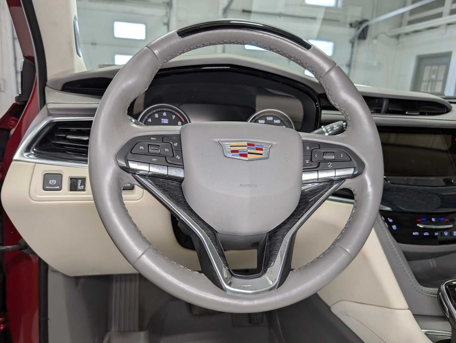 Used 2024 Radiant Red Tintcoat Cadillac AWD Premium Luxury image 39