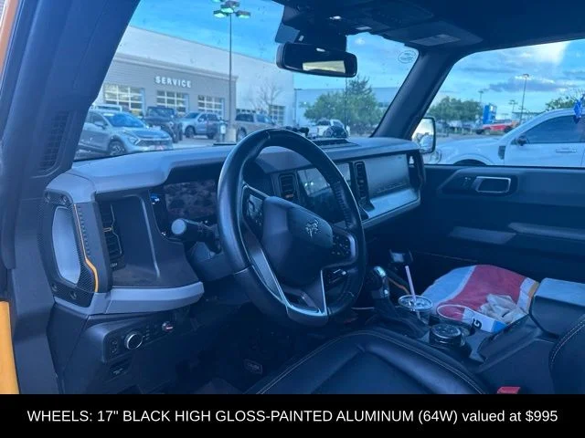 Used 2022 Orange Ford Badlands image 9