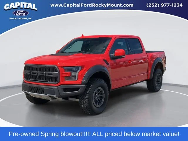 Used 2019 Red Ford Raptor image 1