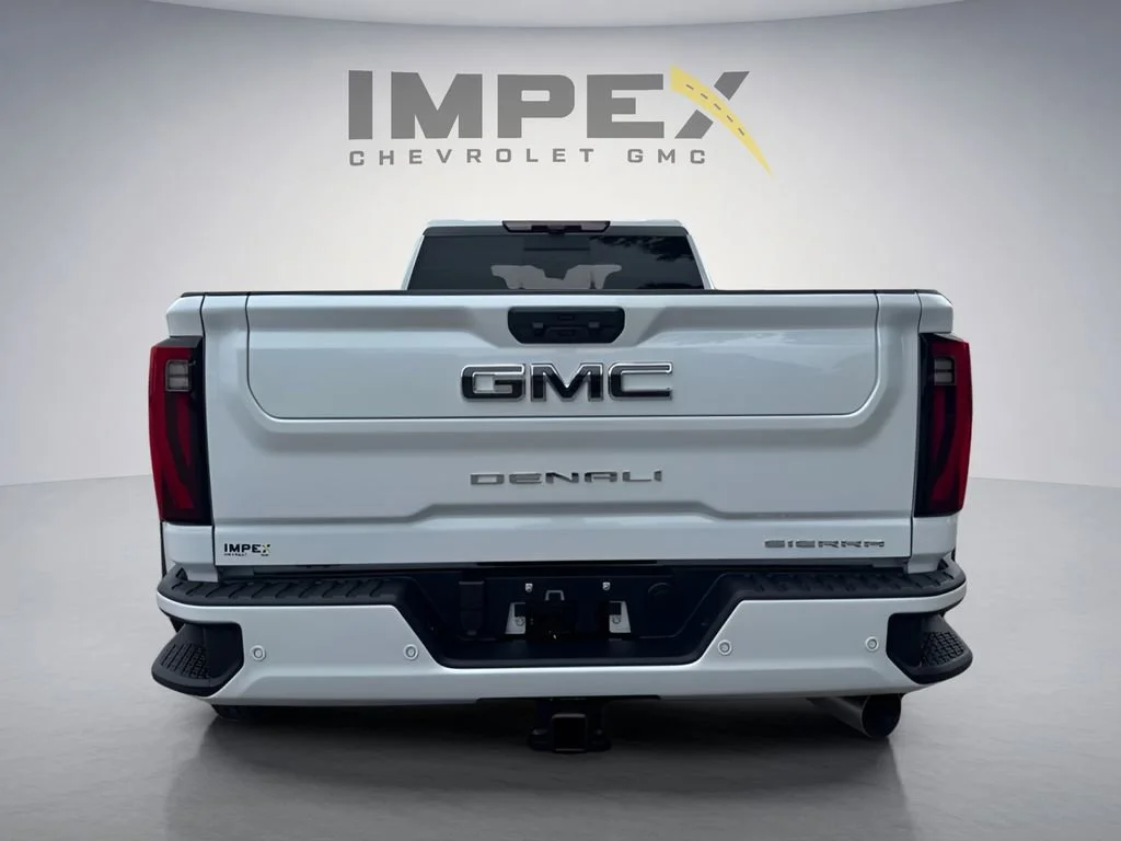 New 2026 Glacier White Tricoat GMC Denali Ultimate DRW image 4