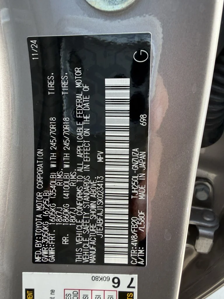 Used 2025 Gray Toyota 1958 image 29