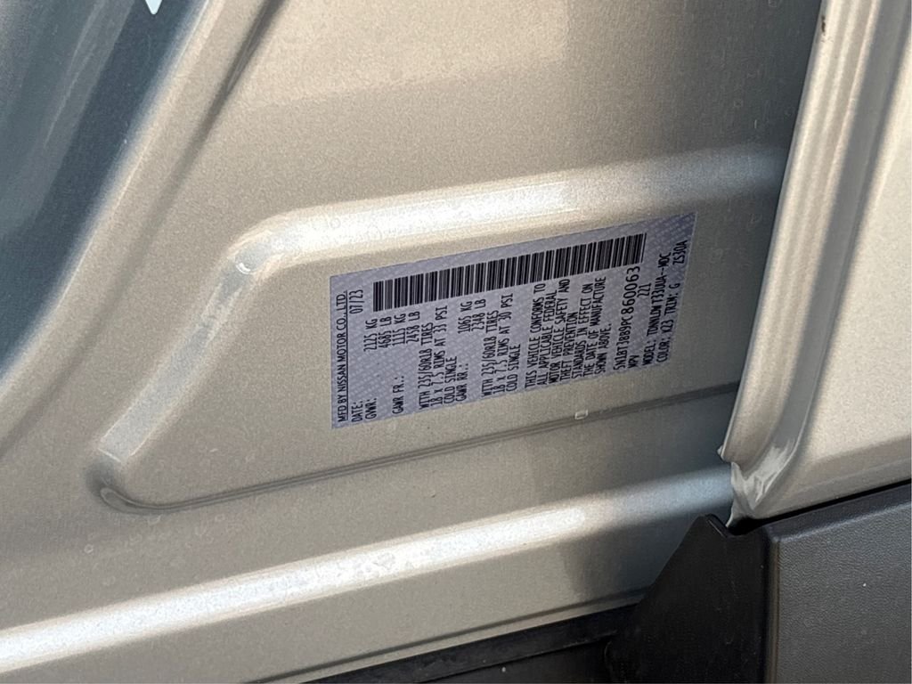 Used 2023 Silver Nissan SV image 15
