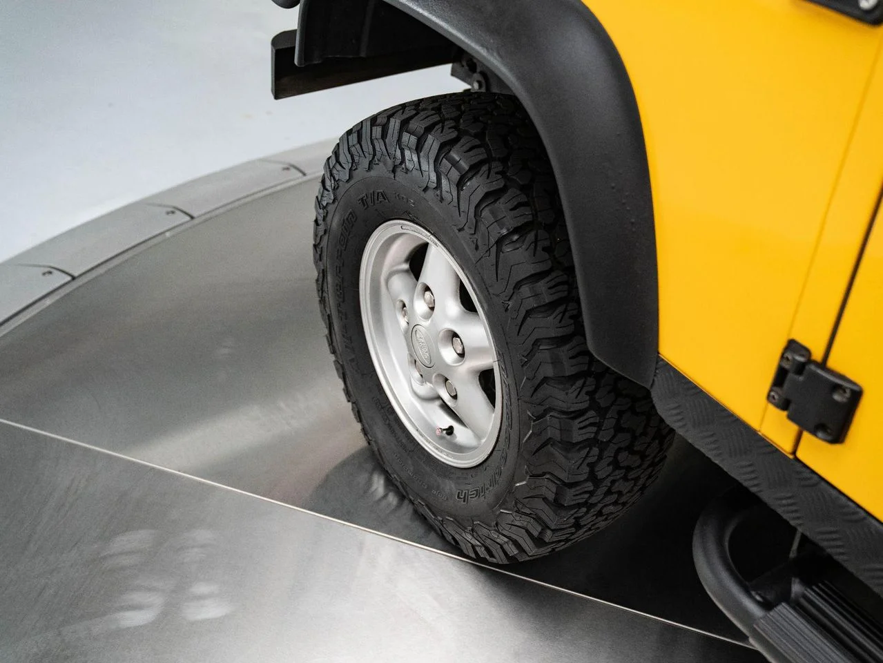 Used 1995 AA YELLOW Land Rover Soft Top image 11