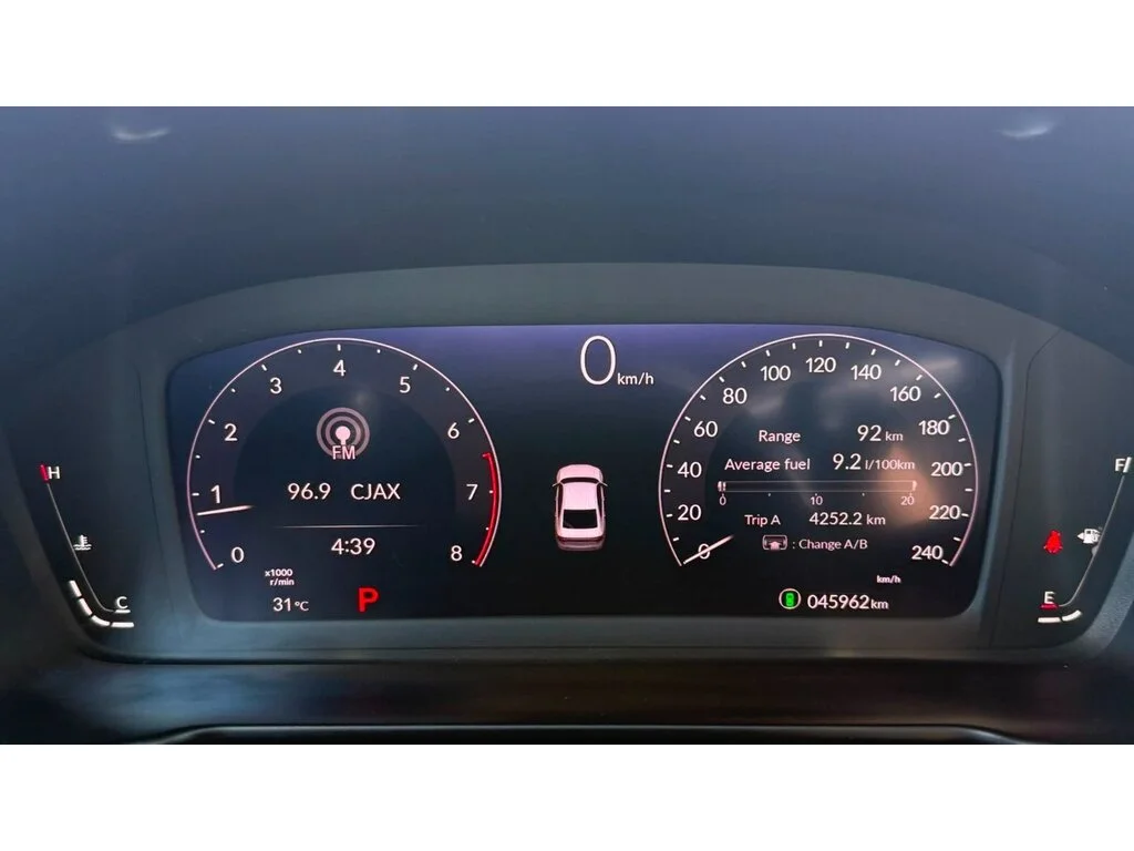 Certified Used 2023 Meteoroid Grey Metallic Honda EX CVT Certified Pre-Owned   Local BC   Neat Condi image 8