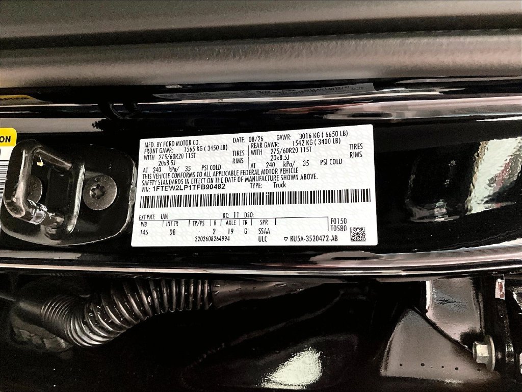 New 2026 Agate Black Metallic Ford STX image 17
