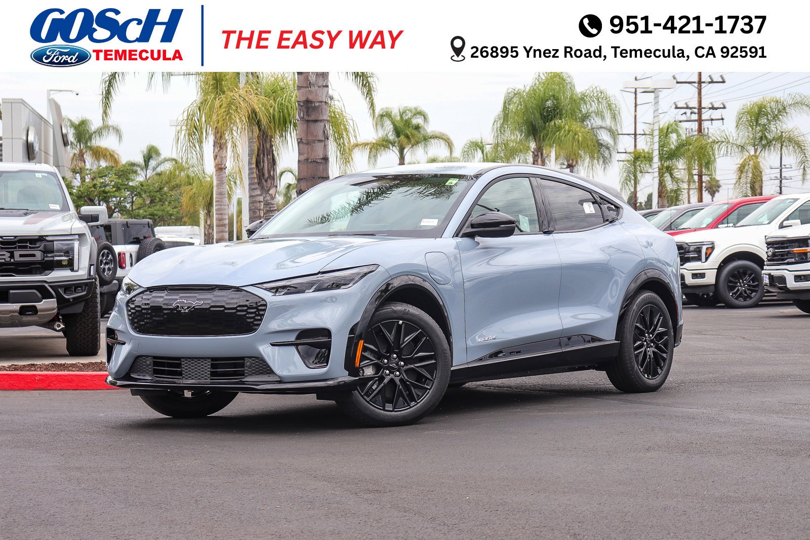 New 2026 Glacier Gray Metallic Tri-coat Ford Premium image 1