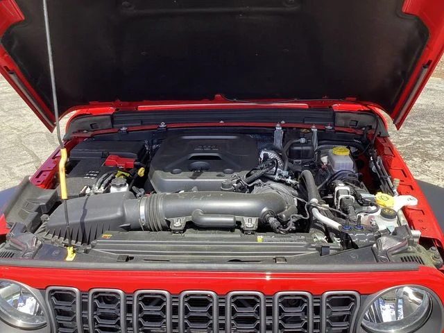 Certified Used 2025 Red Clearcoat Jeep Sport S image 16