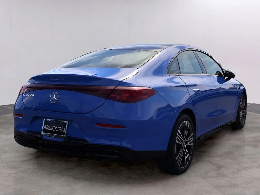 New 2027 Sky Blue Metallic Mercedes-Benz CLA 220 image 7