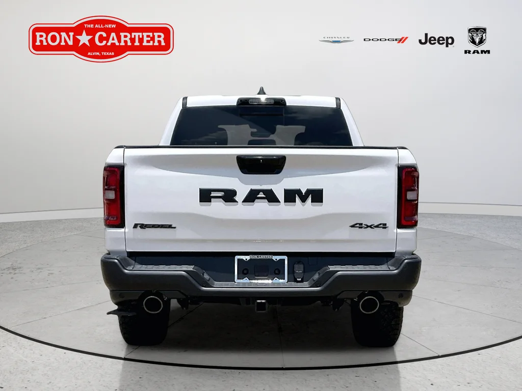 New 2026 Bright White Clear-Coat Exterior Paint RAM Rebel image 4