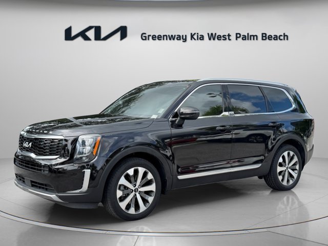 Certified Used 2022 Black Kia EX image 3