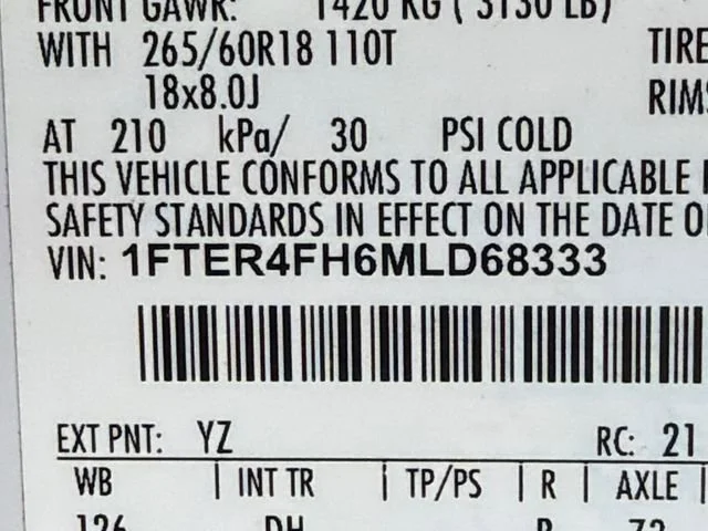 Used 2021 White Ford LARIAT image 32