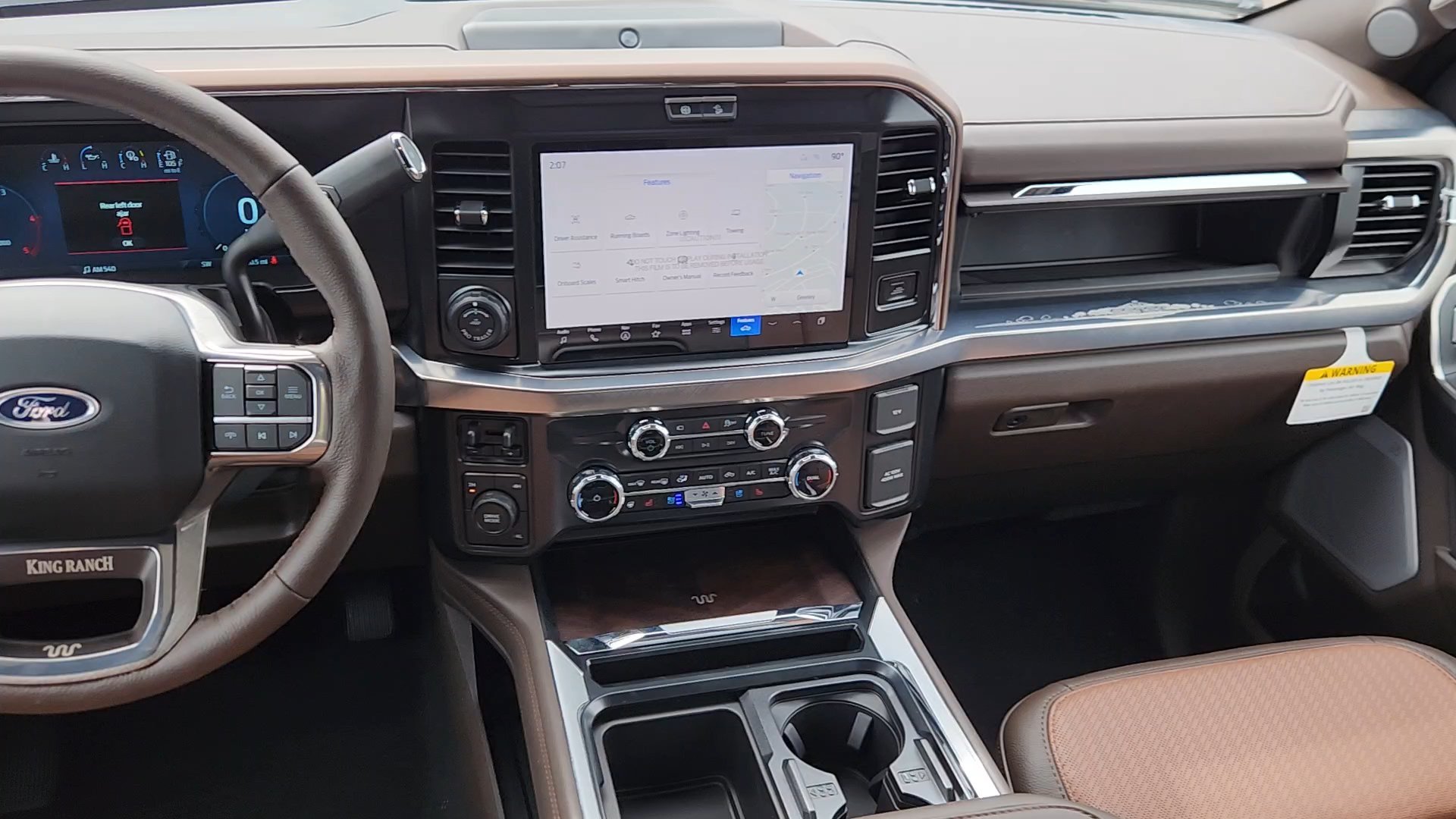 New 2026 Star White Metallic Tri-Coat Ford King Ranch image 35