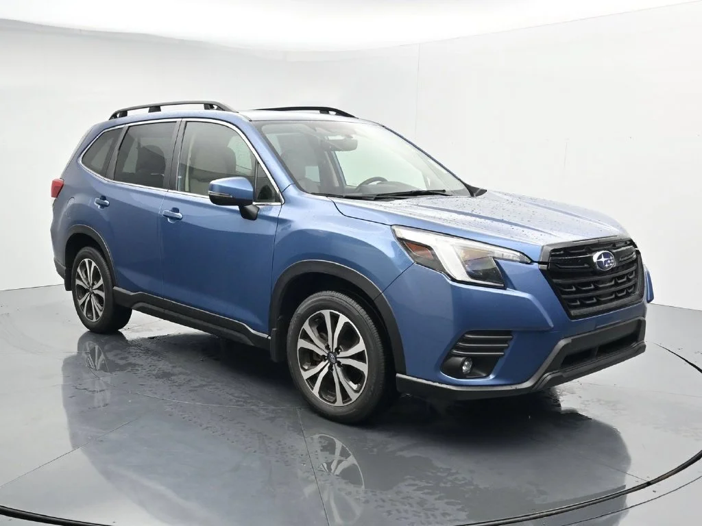 Used 2024 Blue Subaru Limited image 1