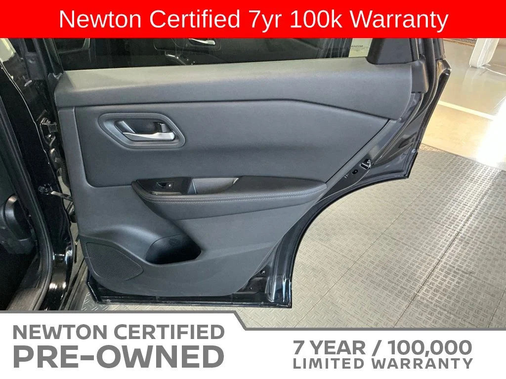Certified Used 2025 Super Black Nissan SV image 39