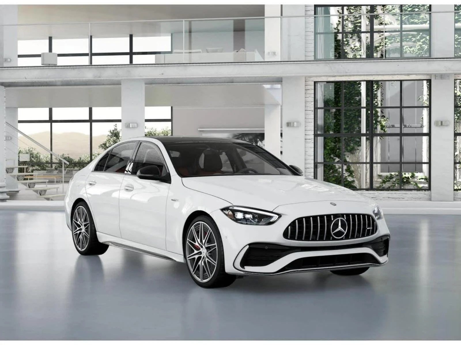 New 2026 Polar White Mercedes-Benz AMG® C 43 image 9