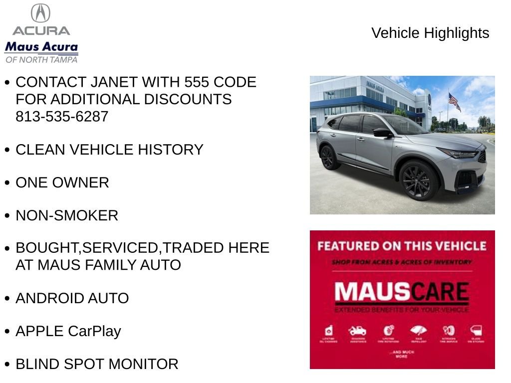 Certified Used 2026 Silver Metallic Acura A-Spec image 8