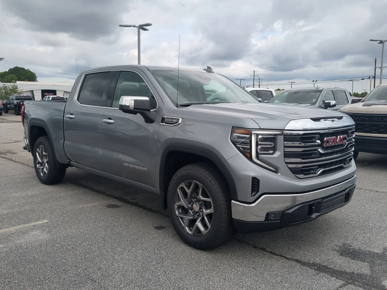 New 2026 Sterling Metallic GMC SLT image 2
