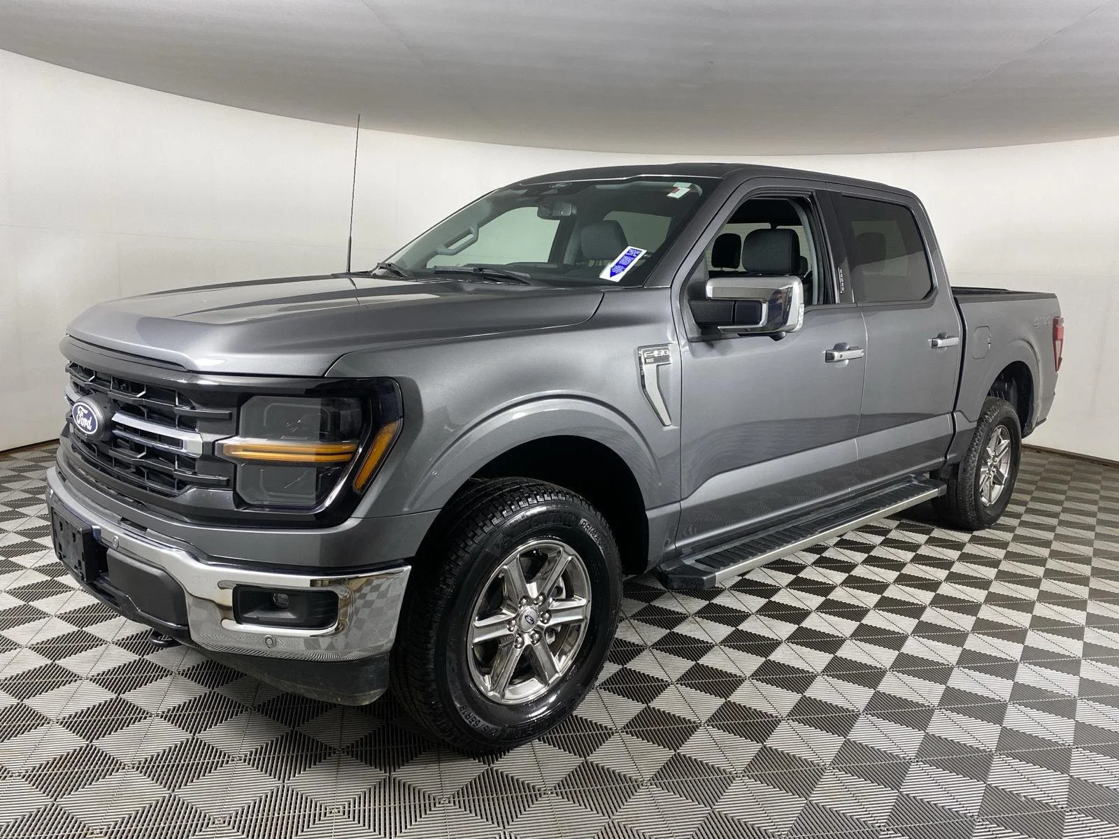 Used 2024 Carbonized Gray Ford XLT image 3