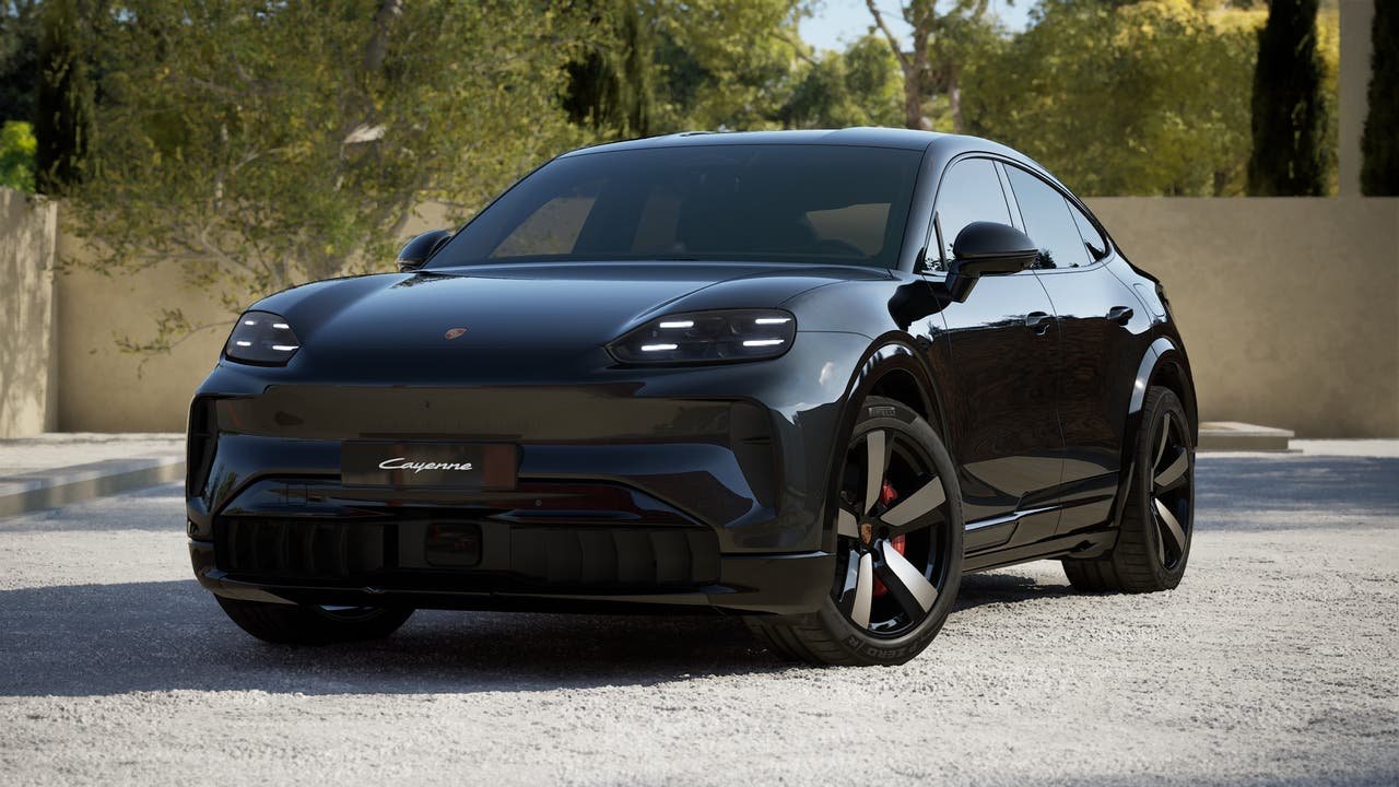 New 2026 Chromite Black Metallic Porsche S Coupe Electric image 1