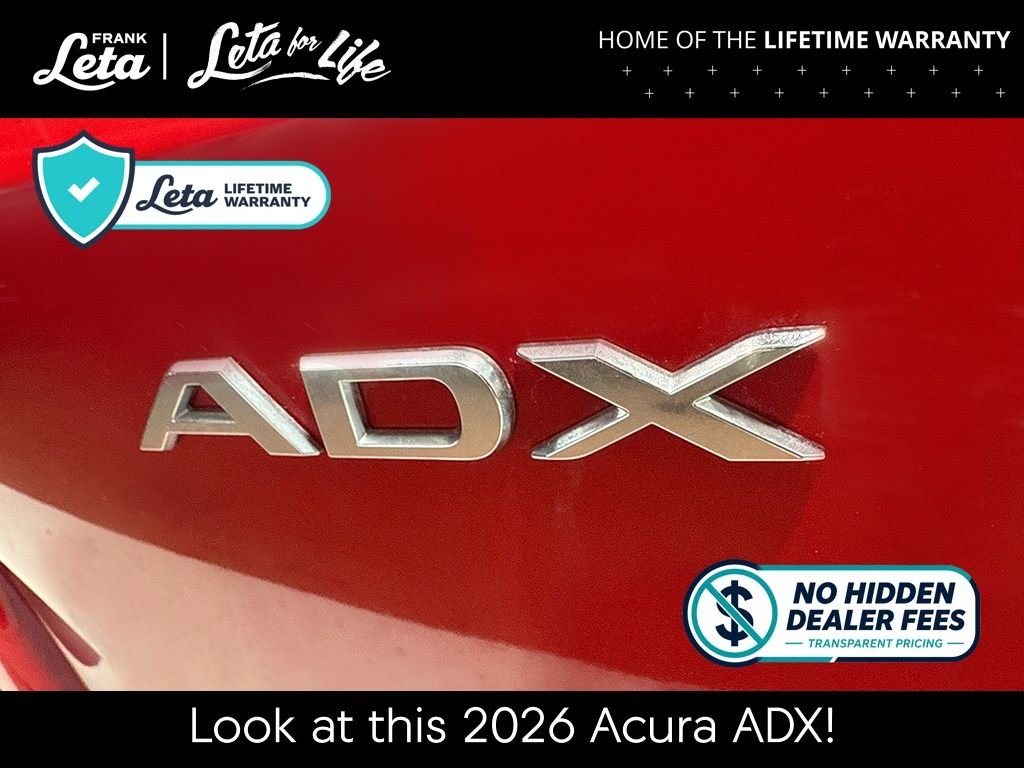 New 2026 Milano Red Acura w/A-Spec Package image 9
